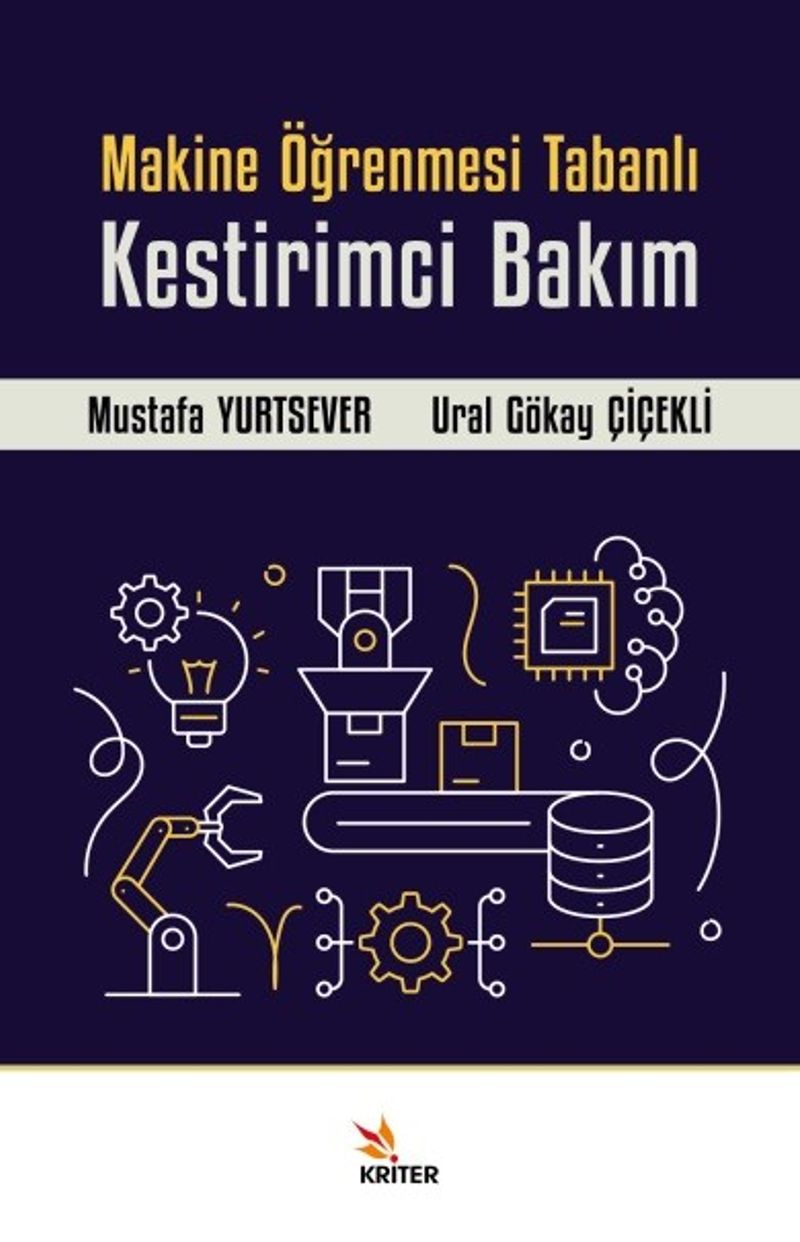 Makine Öğrenmesi Tabanlı Kestirimci Bakım kitap kapağı
