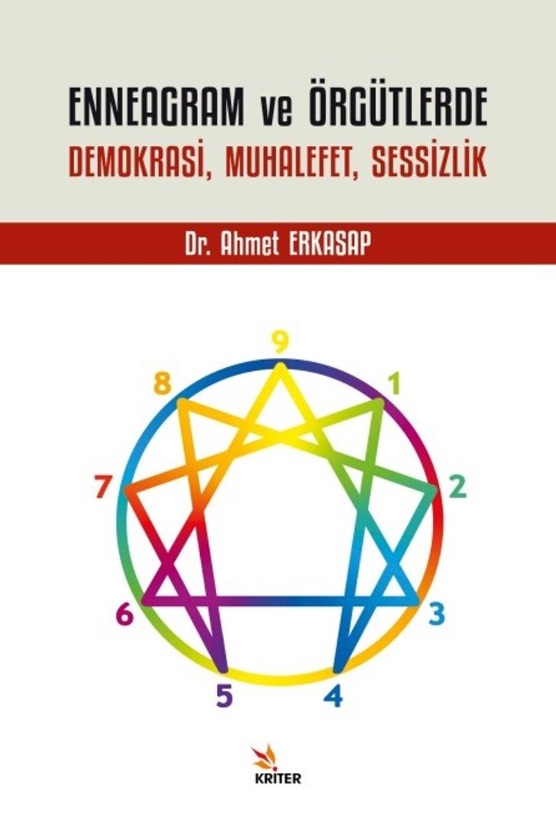 Enneagram ve Örgütlerde Demokrasi, Muhalefet, Sessizlik kitap kapağı