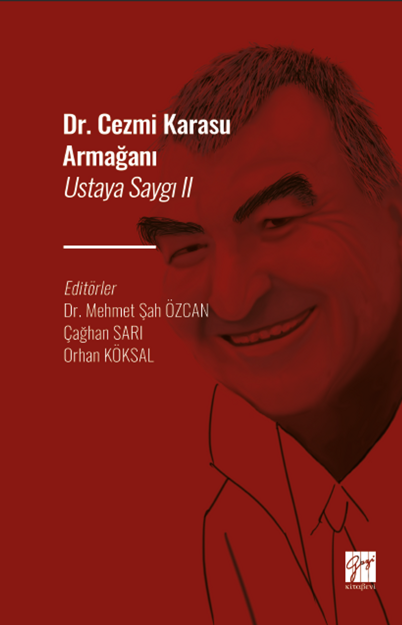 Dr. Cezmi Karasu Armağanı / Ustaya Saygı II kitap kapağı