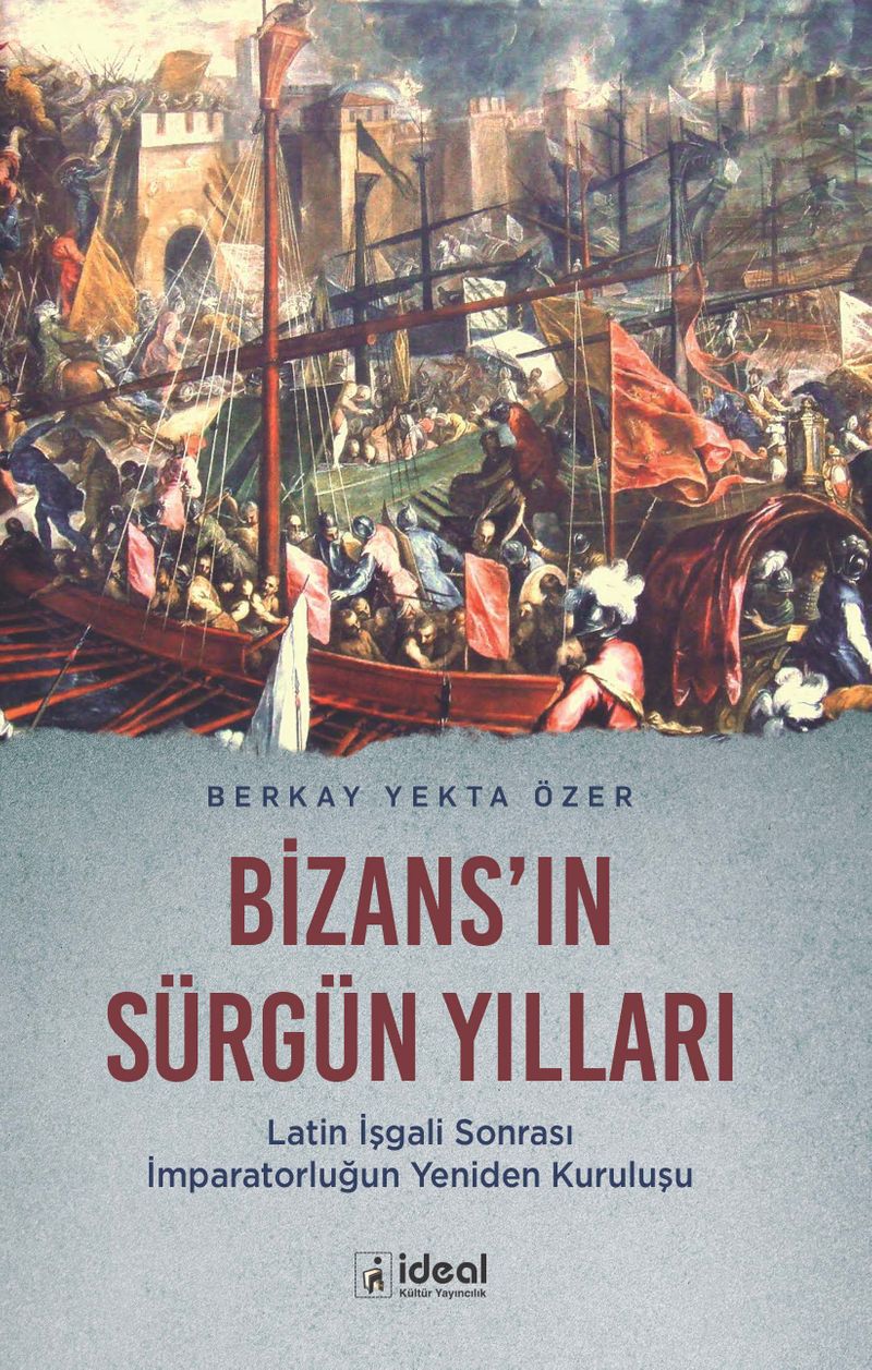 Bizans'ın Sürgün Yılları kitap kapağı