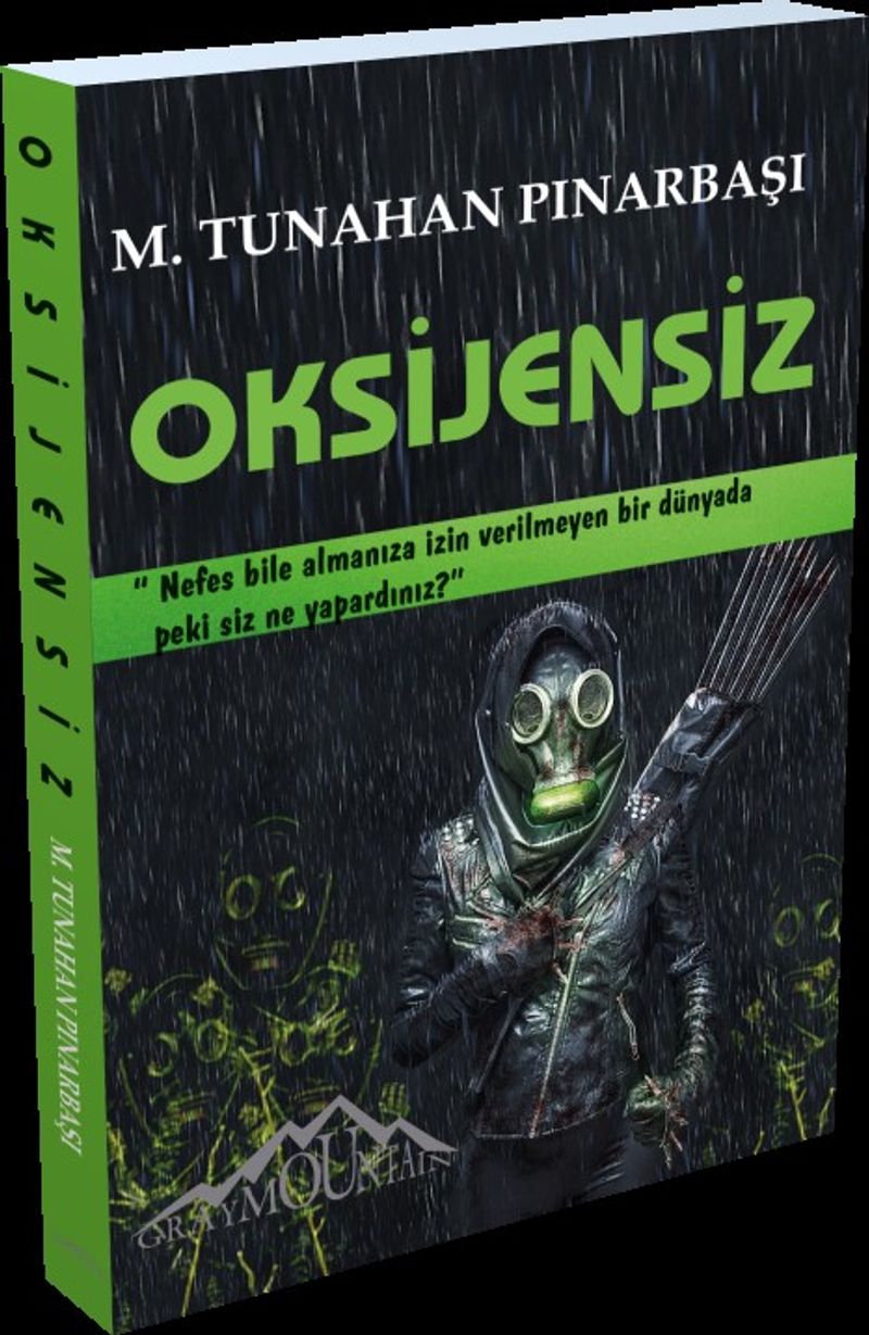 Oksijensiz kitap kapağı