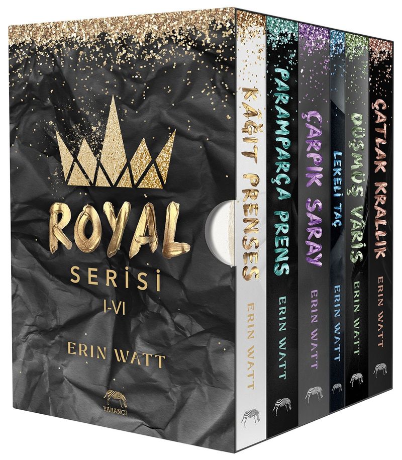 Royal Serisi 6 Kitap Kutulu Set kitap kapağı