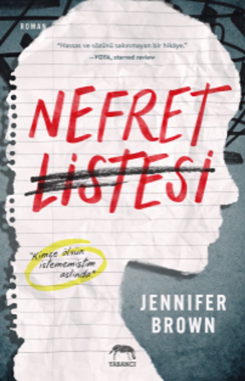 Nefret Listesi kitap kapağı