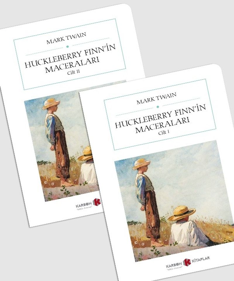 Huckleberry Finn'in Maceraları (Cep Boy) (Tam Metin) (2 Cilt) kitap kapağı