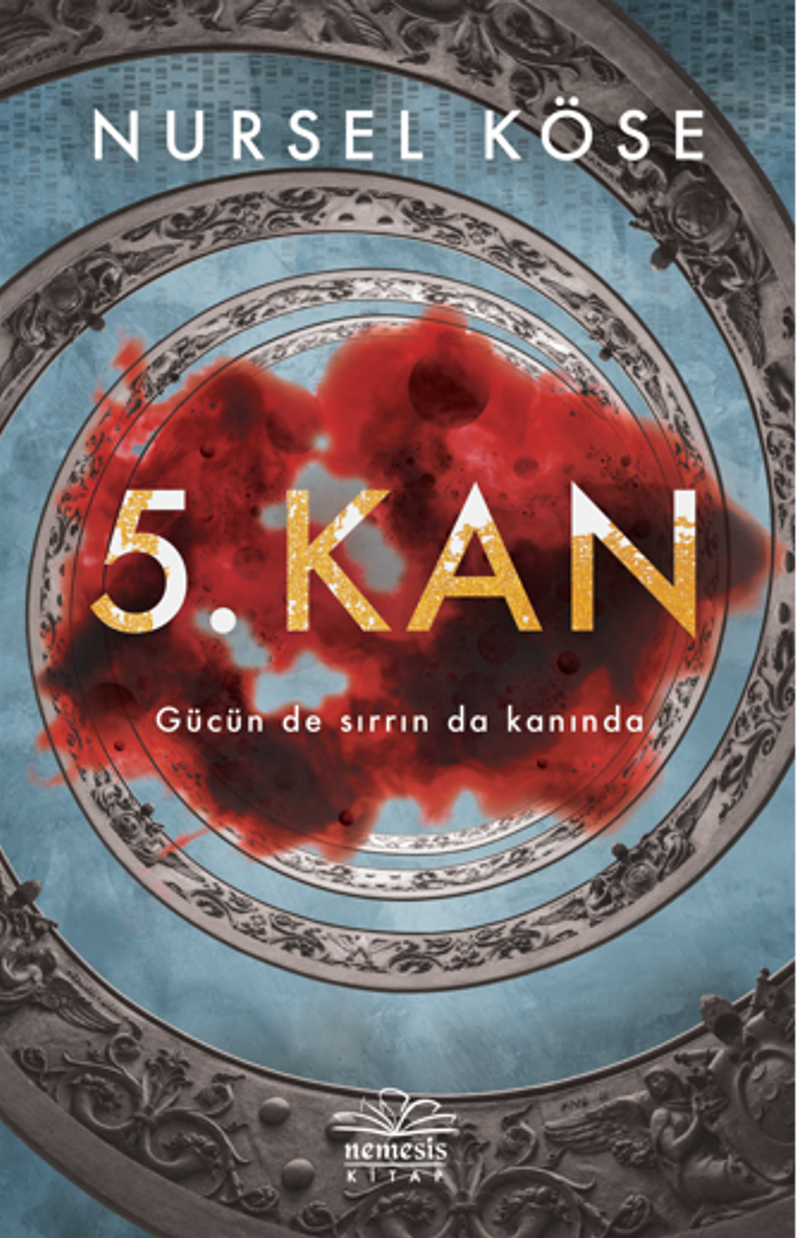 5. Kan kitap kapağı