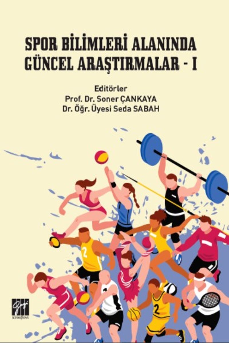 Spor Bilimleri Alanında Güncel Araştırmalar 1 kitap kapağı