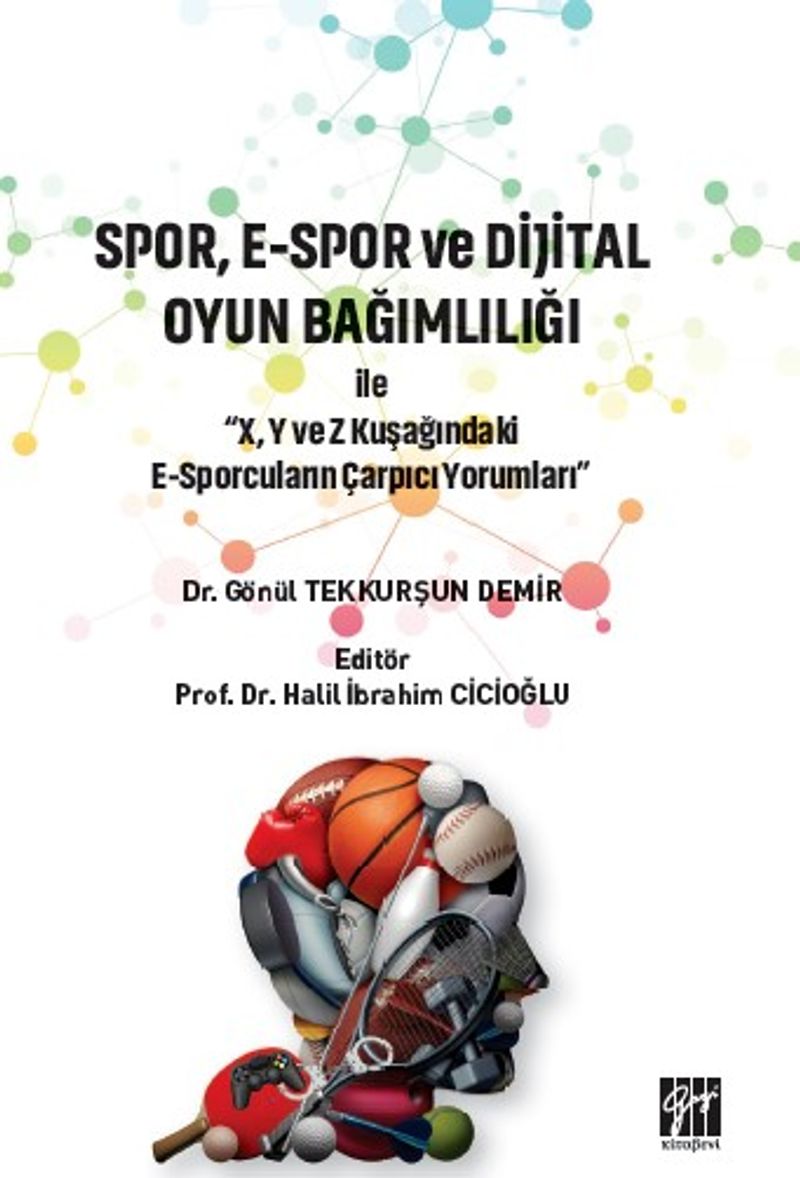 Spor, E-Spor ve Dijital Oyun Bağımlılığı kitap kapağı