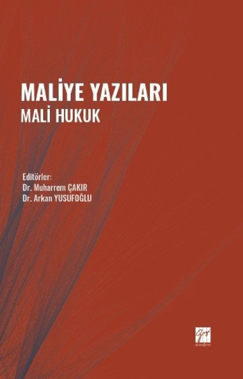 Maliye Yazıları Mali Hukuk kitap kapağı