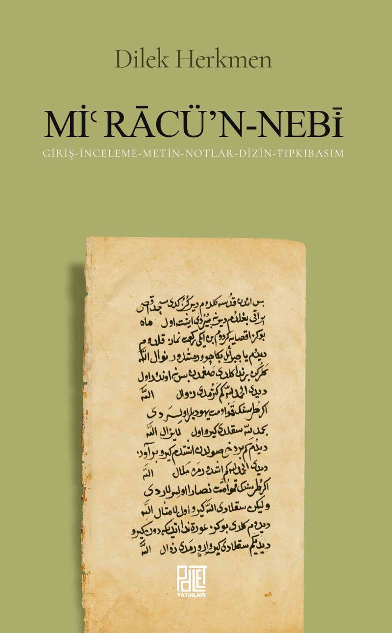 Mi'racün'n-Nebi kitap kapağı