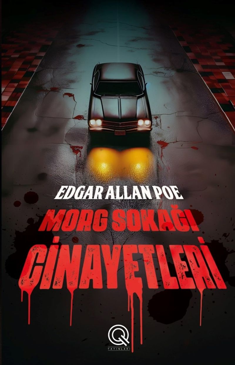 Morg Sokağı Cinayetleri kitap kapağı