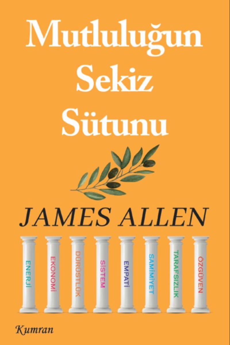 Mutluluğun Sekiz Sütunu kitap kapağı