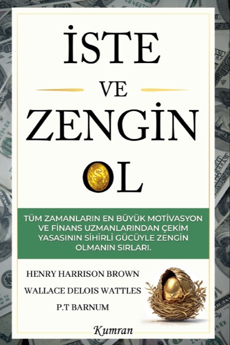 İste ve Zengin Ol kitap kapağı