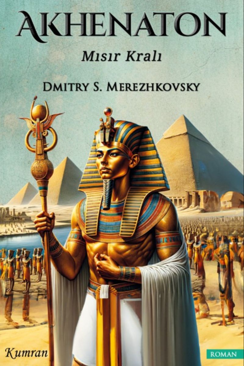 Akhenaton Mısır Kralı kitap kapağı
