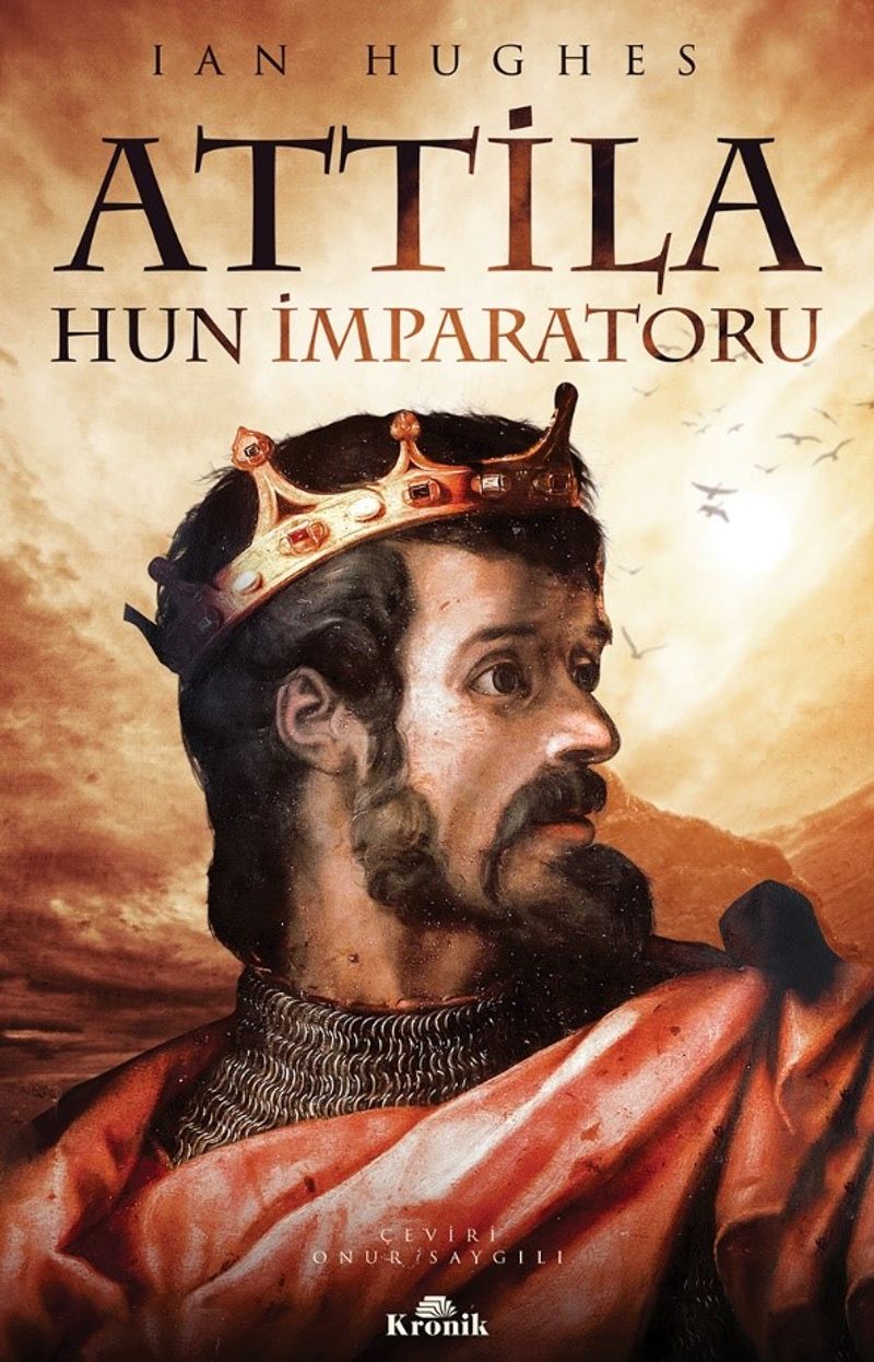 Attila Hun İmparatoru kitap kapağı