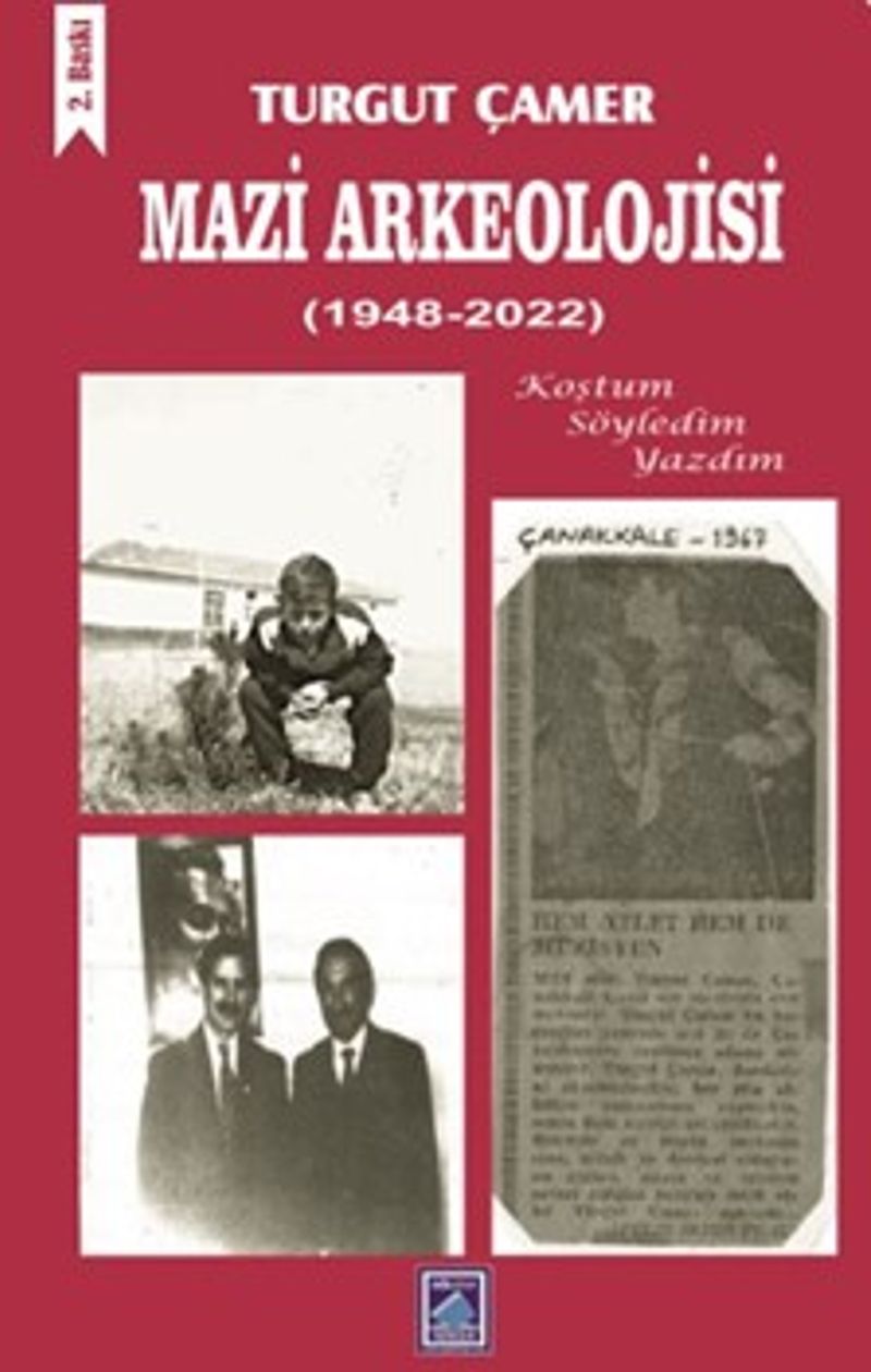 Mazi Arkeolojisi (1948-2022) kitap kapağı