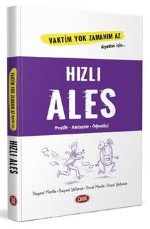Vaktim Yok Zamanım Az Diyenler İçin Hızlı ALES kitap kapağı