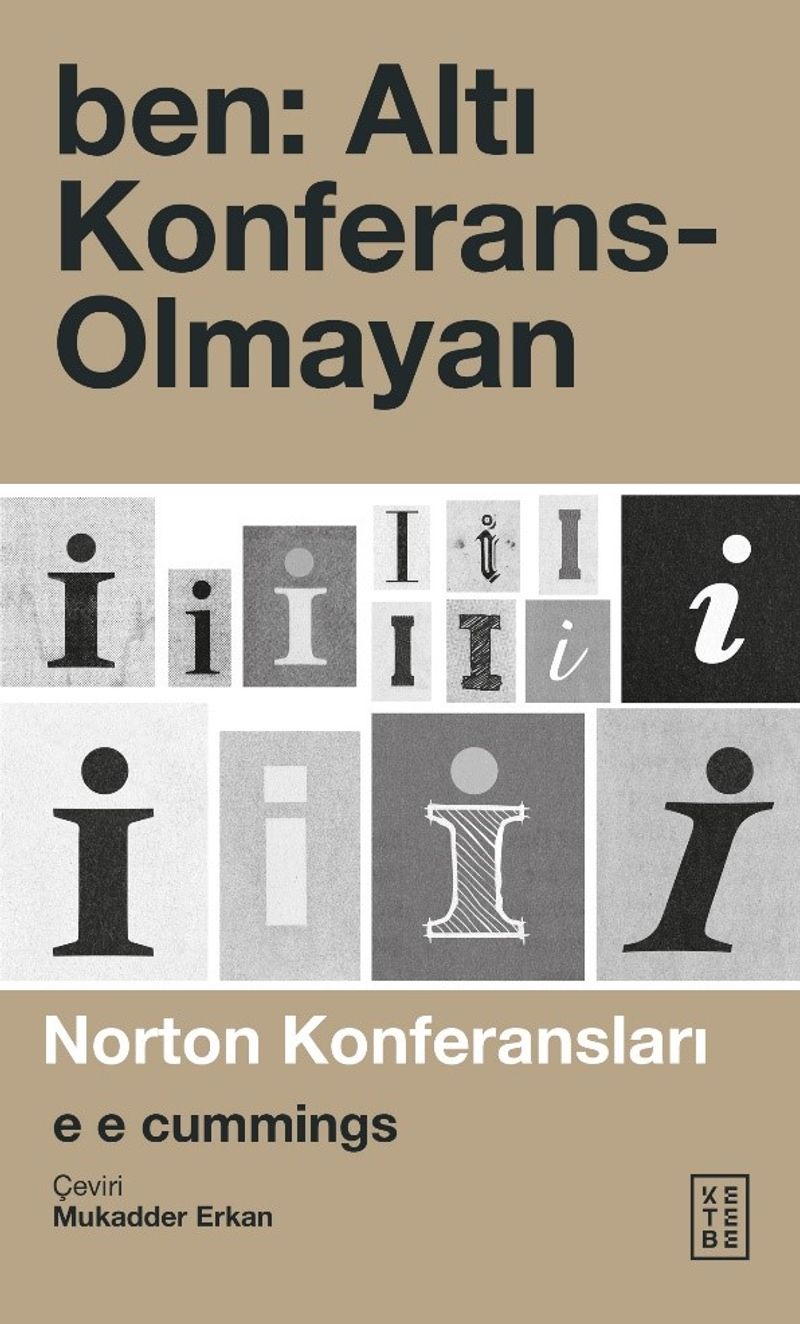 Ben: Altı Konferans-Olmayan kitap kapağı