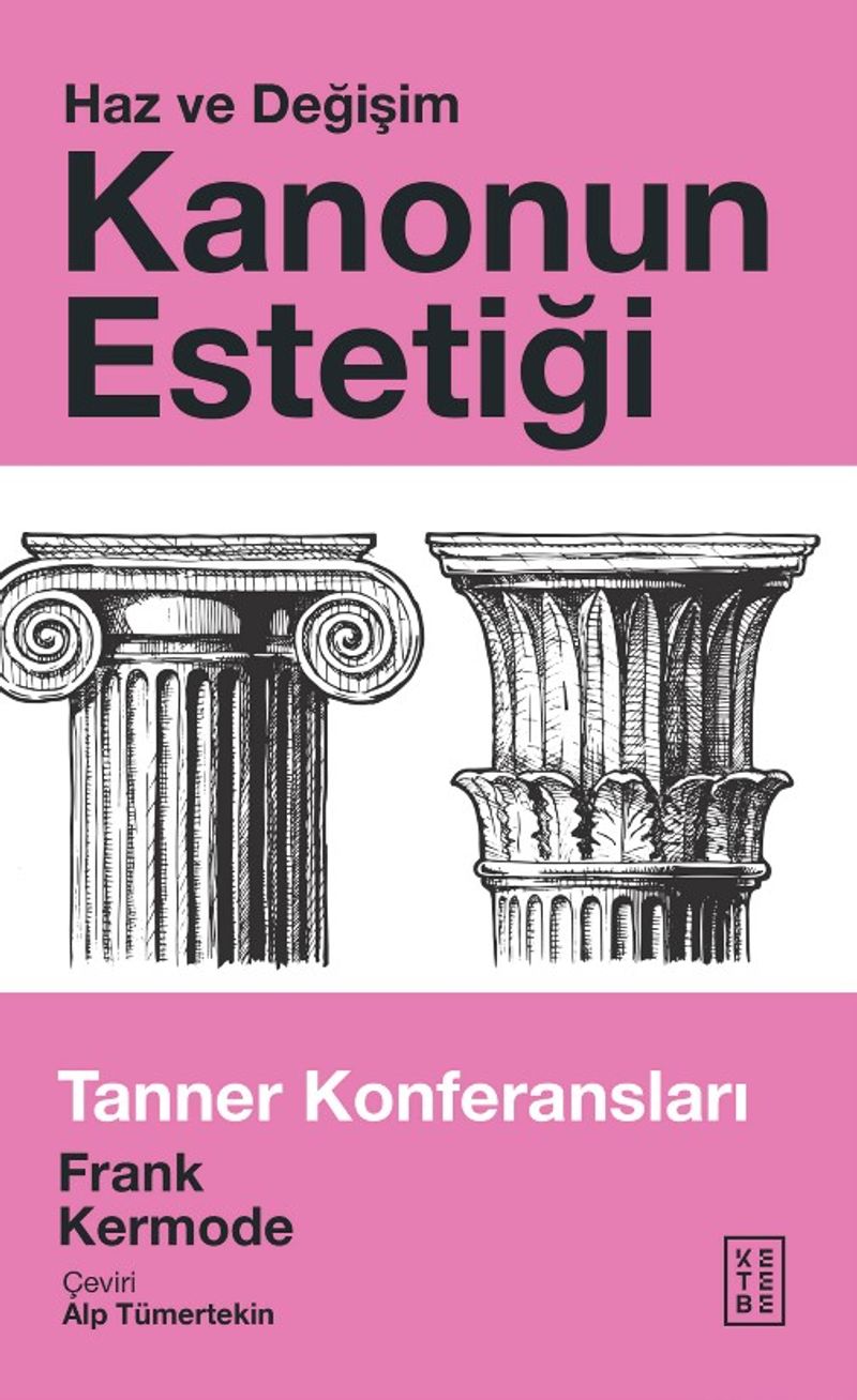 Kanonun Estetiği: Haz ve Değişim Tanner Konferansları kitap kapağı