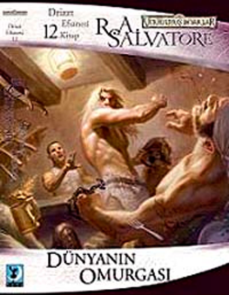 Dünyanın Omurgası - Drizzt Efsanesi 12. Kitap kitap kapağı