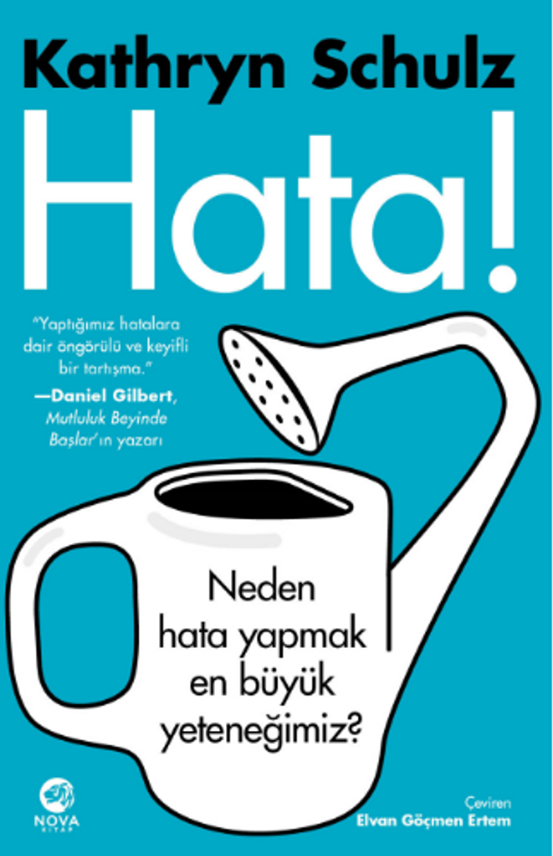 Hata! - Neden Hata Yapmak En Büyük Yeteneğimiz? kitap kapağı