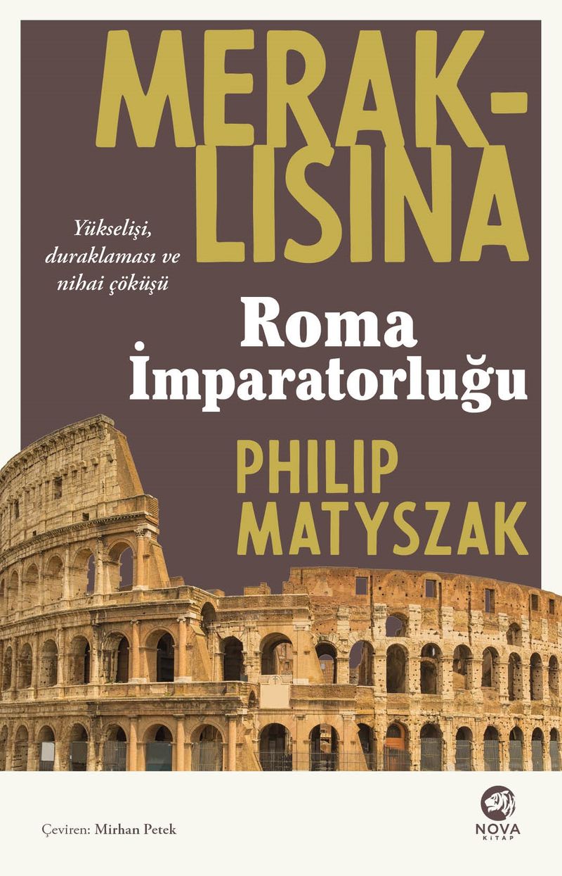 Meraklısına Roma İmparatorluğu kitap kapağı