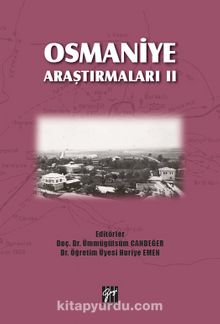 Osmaniye Araştırmaları II kitap kapağı