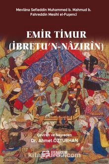 Emir Timur (İbretu’n-Nazirîn) kitap kapağı