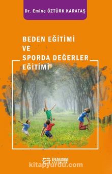 Beden Eğitimi ve Sporda Değerler Eğitimi kitap kapağı