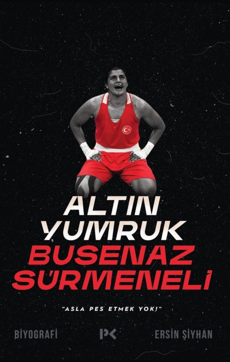 Altın Yumruk Busenaz Sürmeneli kitap kapağı