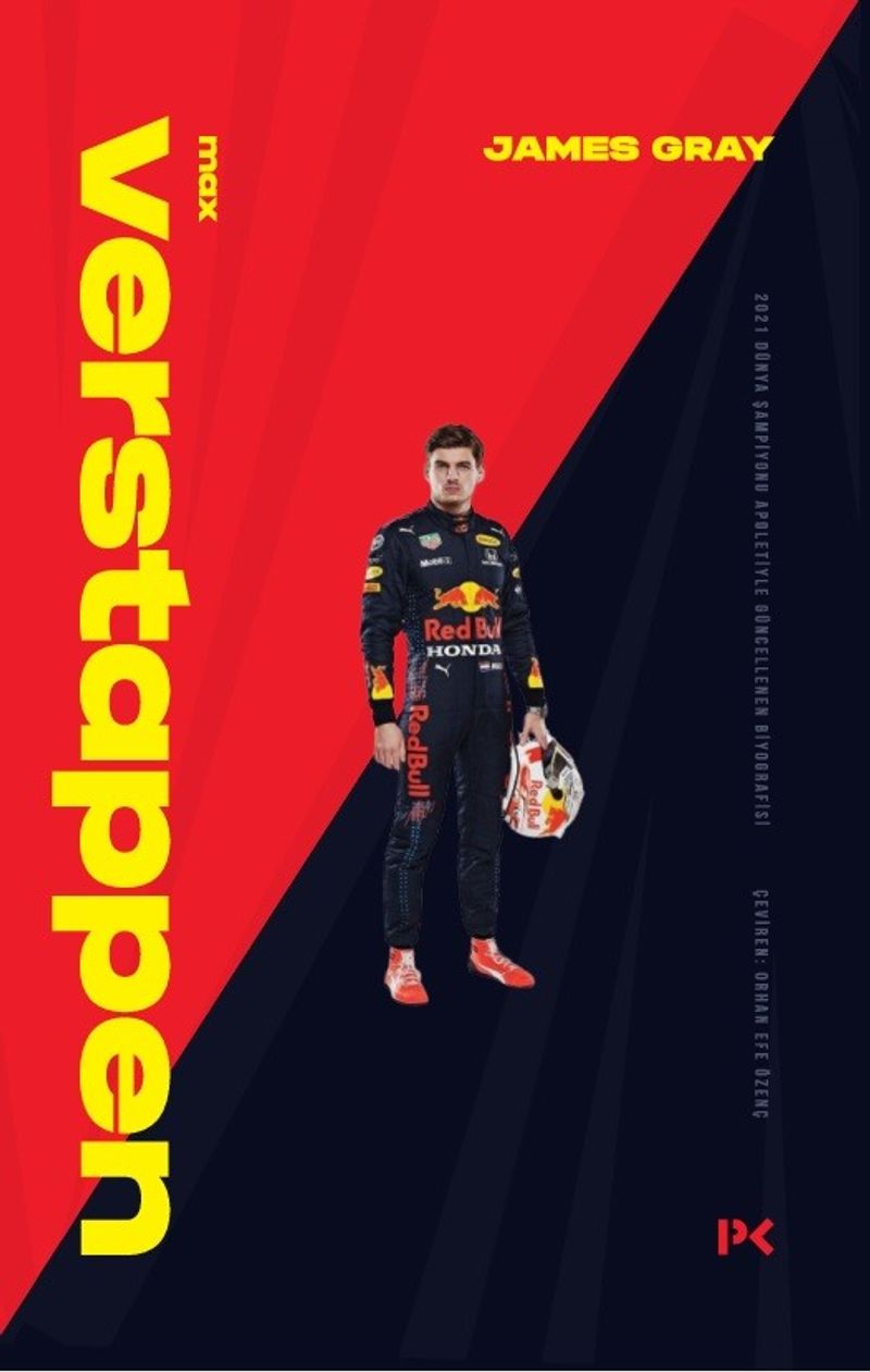 Max Verstappen: 2021 Dünya Şampiyonu Apoletiyle Güncellenen Biyografisi kitap kapağı