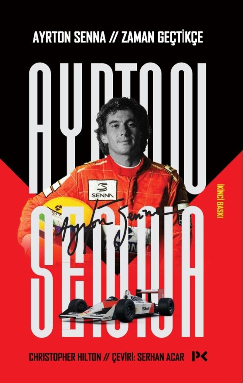 Ayrton Senna: Zaman Geçtikçe kitap kapağı