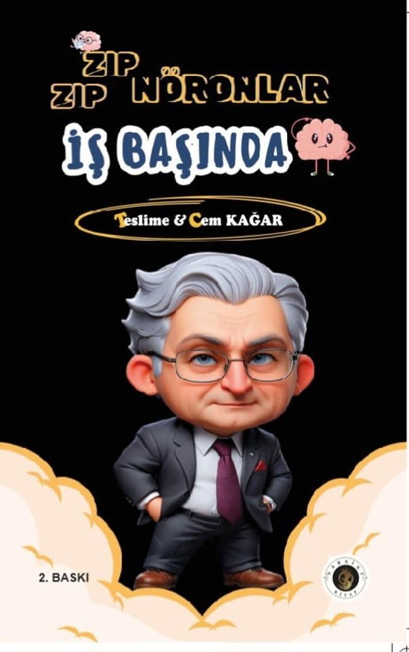 Zıp Zıp Nöronlar İş Başında kitap kapağı