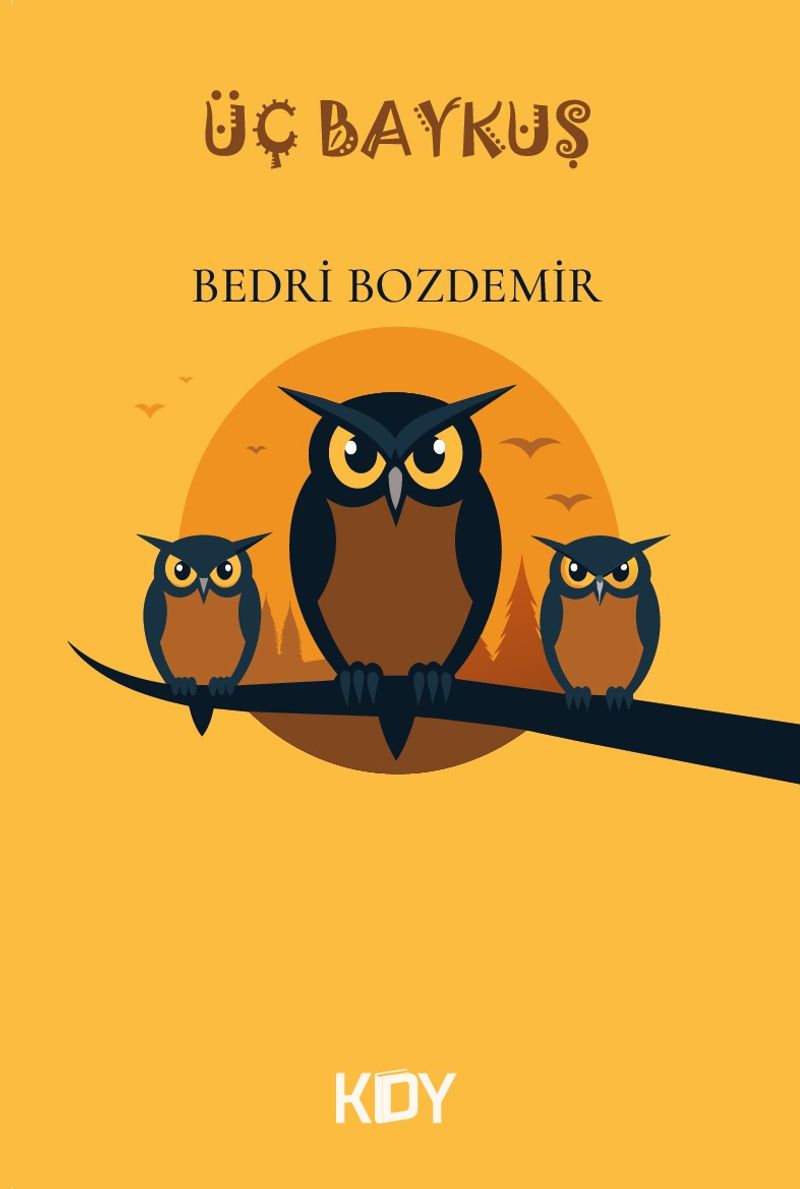 Üç Baykuş kitap kapağı