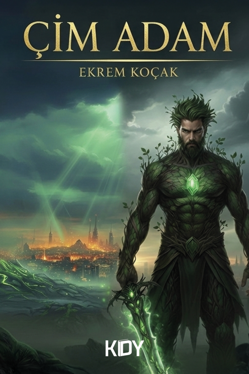 Çim Adam kitap kapağı