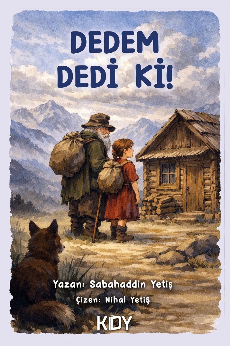 Dedem Dedi ki! kitap kapağı