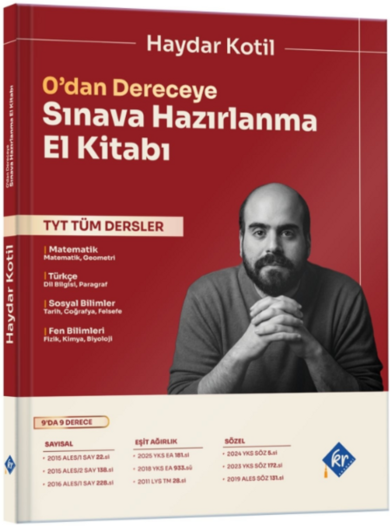 0'dan Dereceye TYT Tüm Dersler Sınava Hazırlanma El Kitabı kitap kapağı