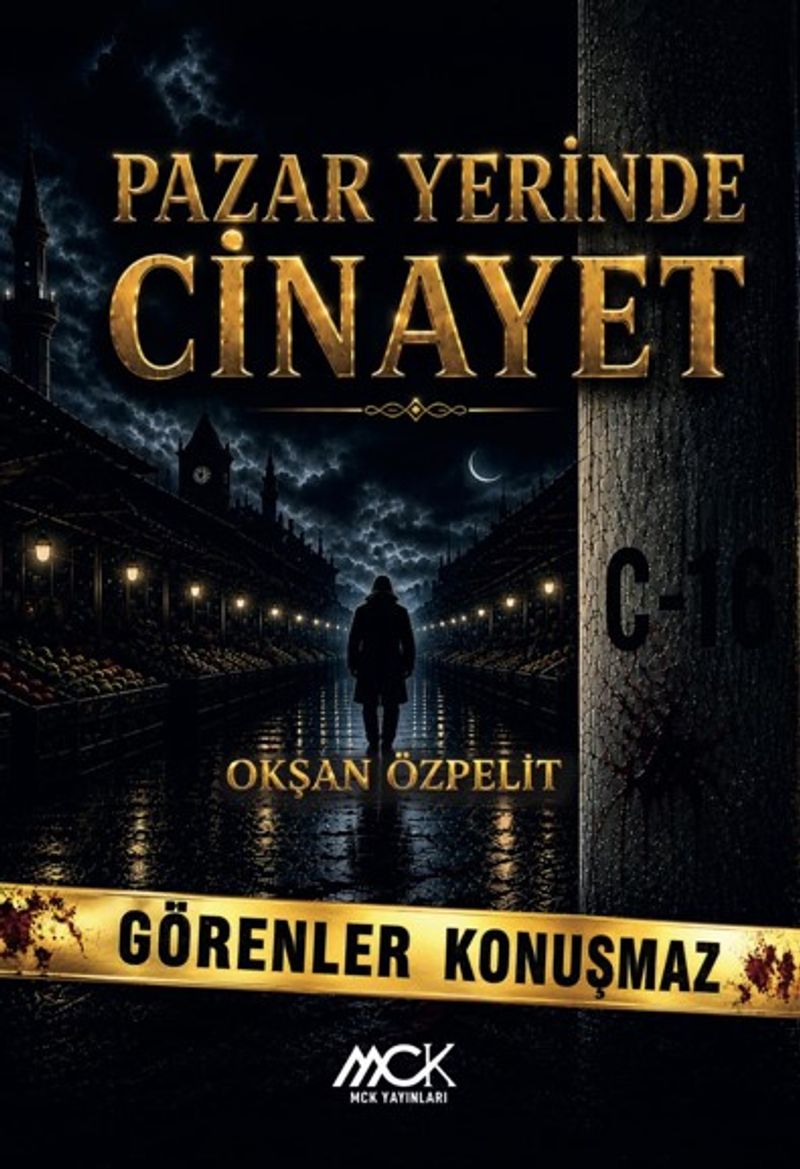Pazar Yerinde Cinayet kitap kapağı