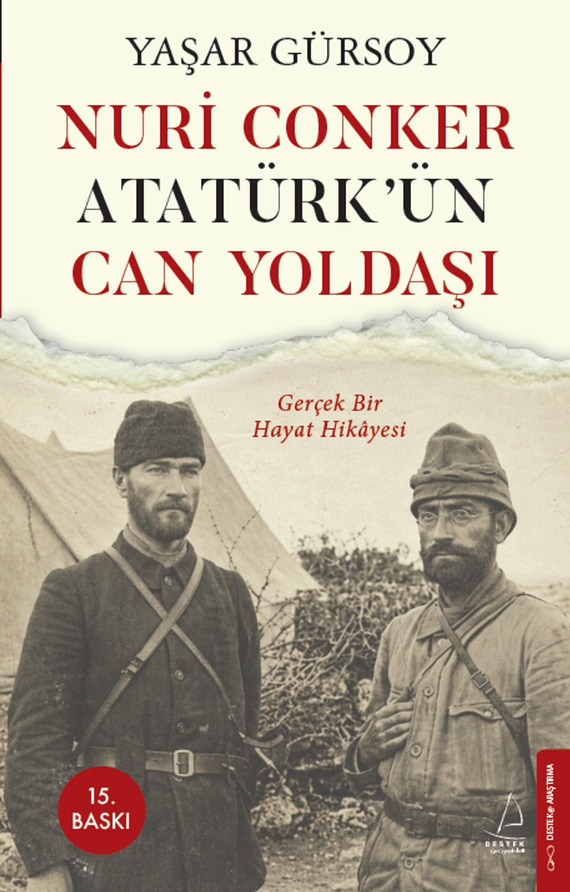 Nuri Conker Atatürk'ün Can Yoldaşı Gerçek Bir Hayat Hikayesi kitap kapağı