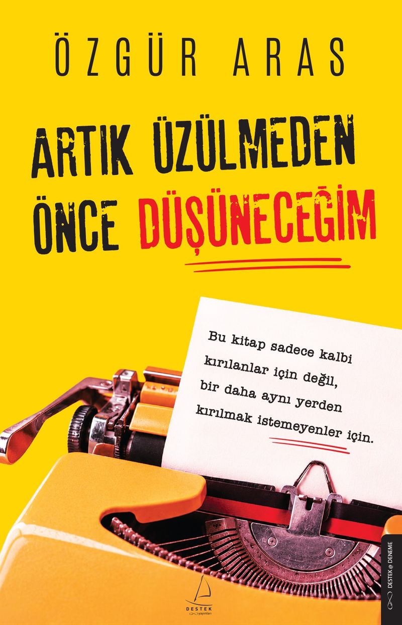 Artık Üzülmeden Önce Düşüneceğim kitap kapağı