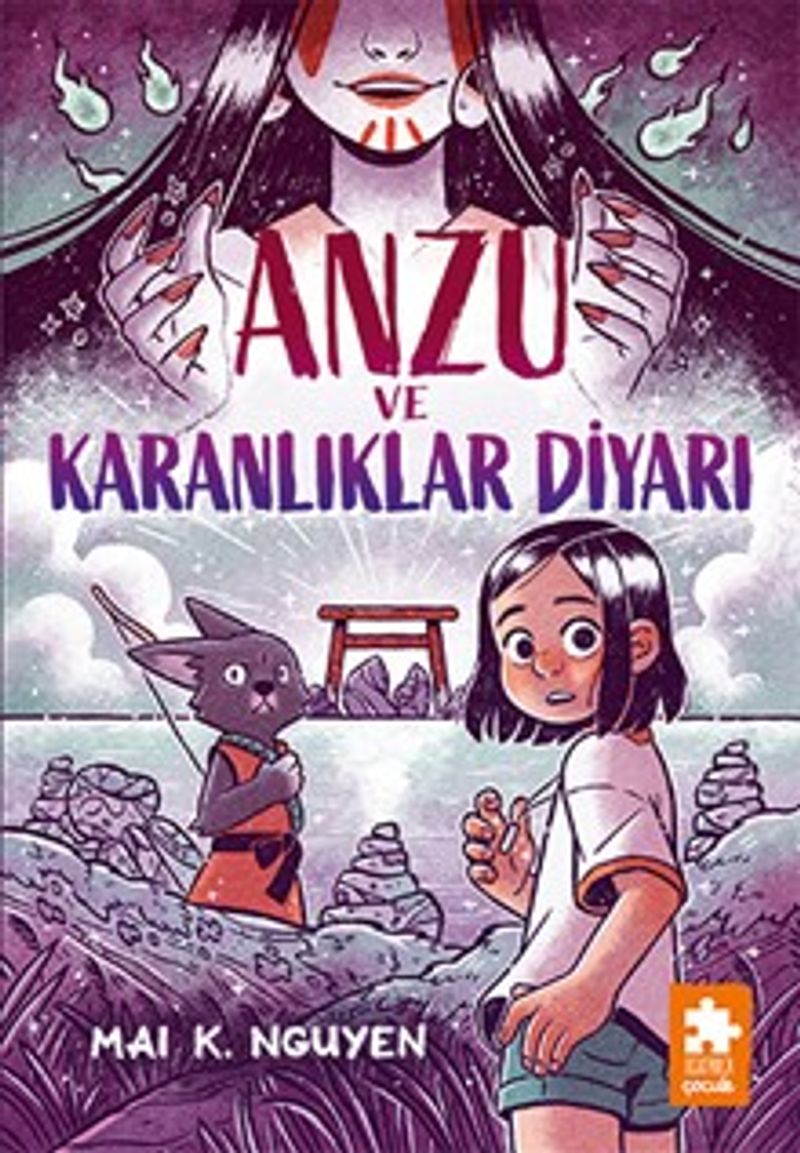 Anzu ve Karanlıklar Diyarı kitap kapağı