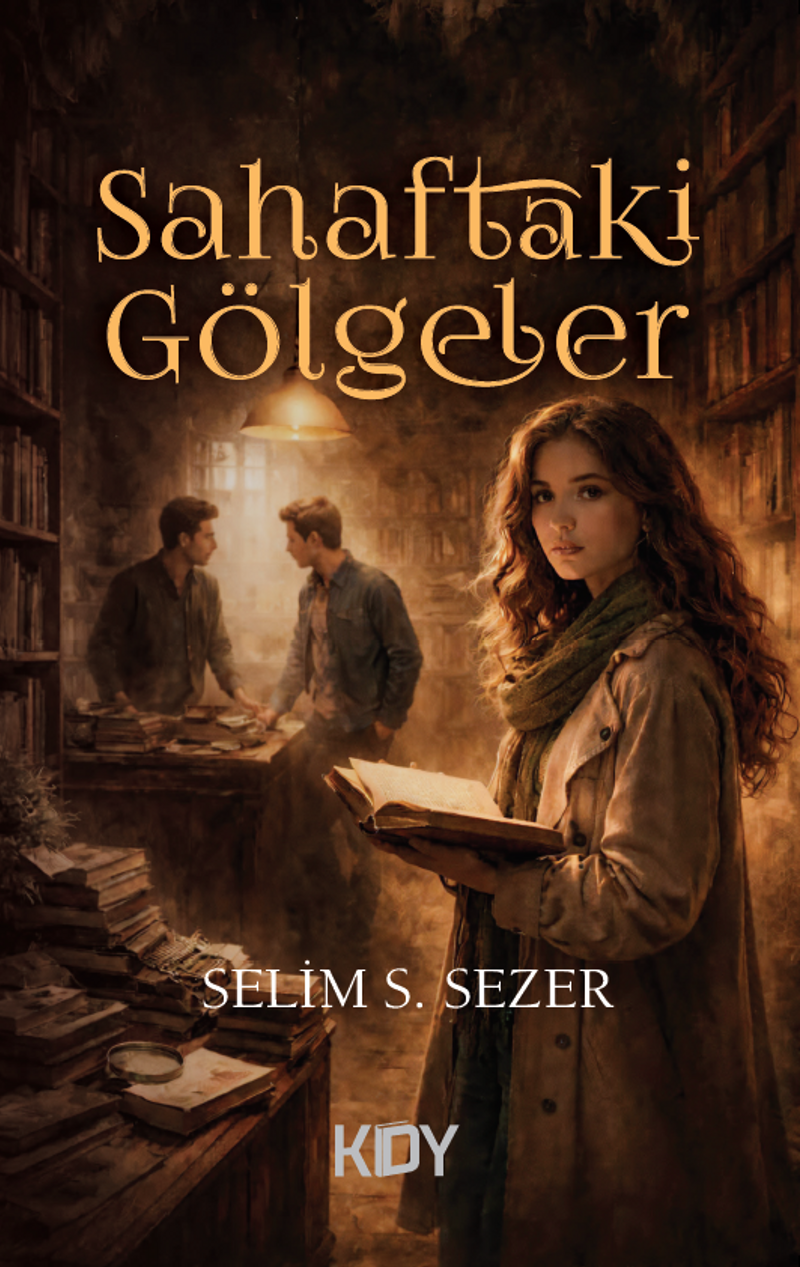 Sahaftaki Gölgeler kitap kapağı