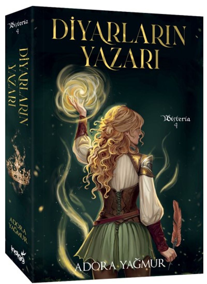 Diyarların Yazarı – Wisteria 4 kitap kapağı