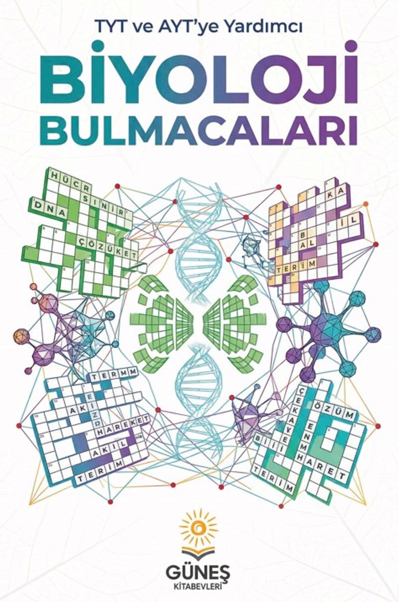 TYT ve AYT'ye Yardımcı Biyoloji Bulmacaları kitap kapağı