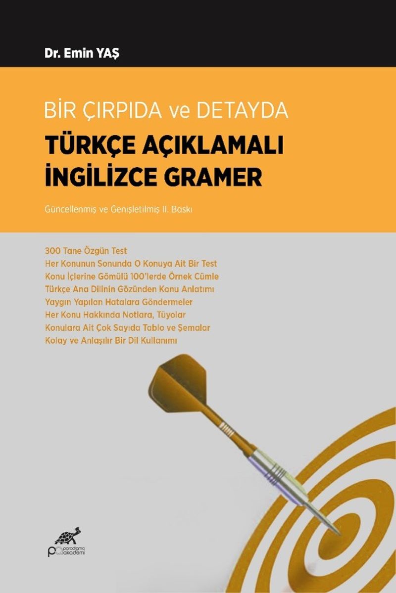 Bir Çırpıda ve Detayda Türkçe Açıklamalı İngilizce Gramer kitap kapağı