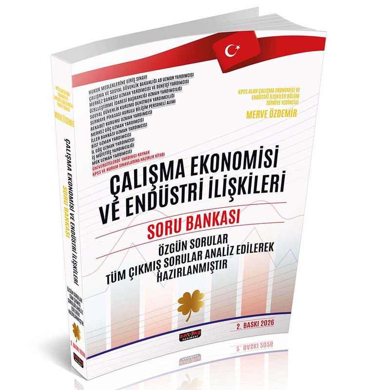 Çalışma Ekonomisi ve Endüstri İlişkileri Soru Bankası Kitabı kitap kapağı