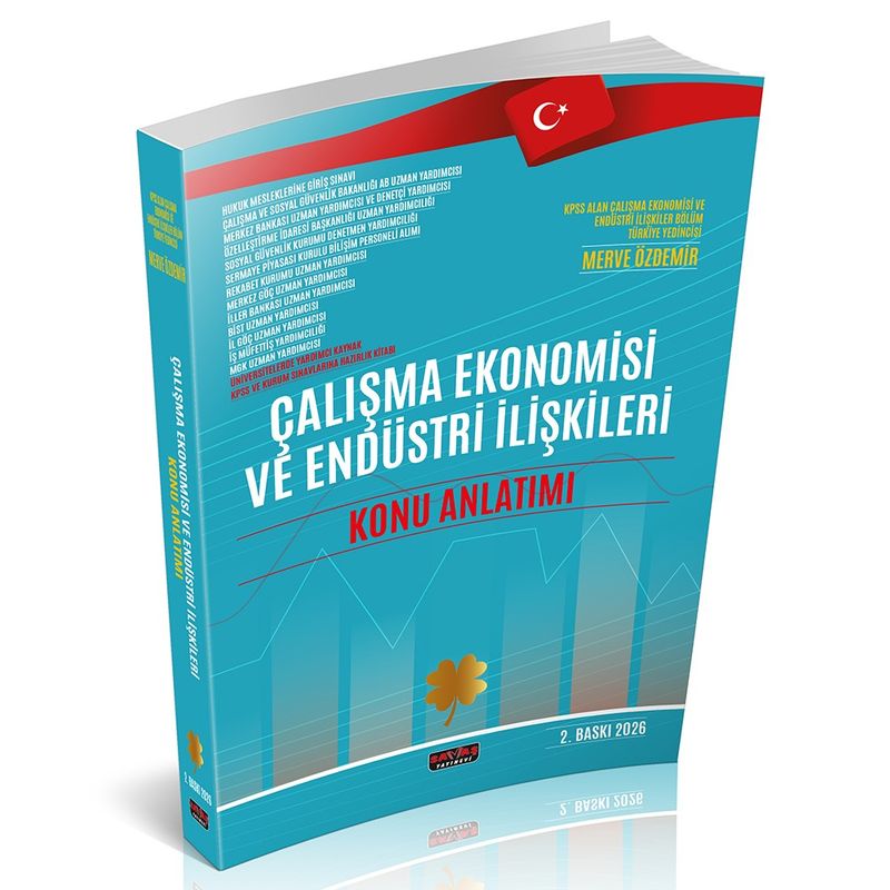 Çalışma Ekonomisi ve Endüstri İlişkileri Konu Anlatım Kitabı kitap kapağı