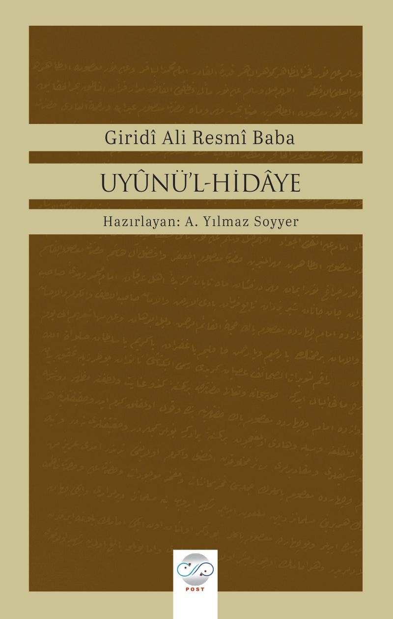 Uyûnü'l-Hidaye kitap kapağı
