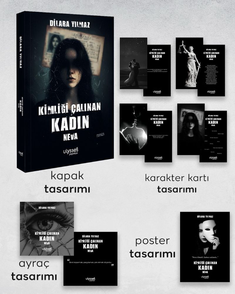Kimliği Çalınan Kadın Neva kitap kapağı
