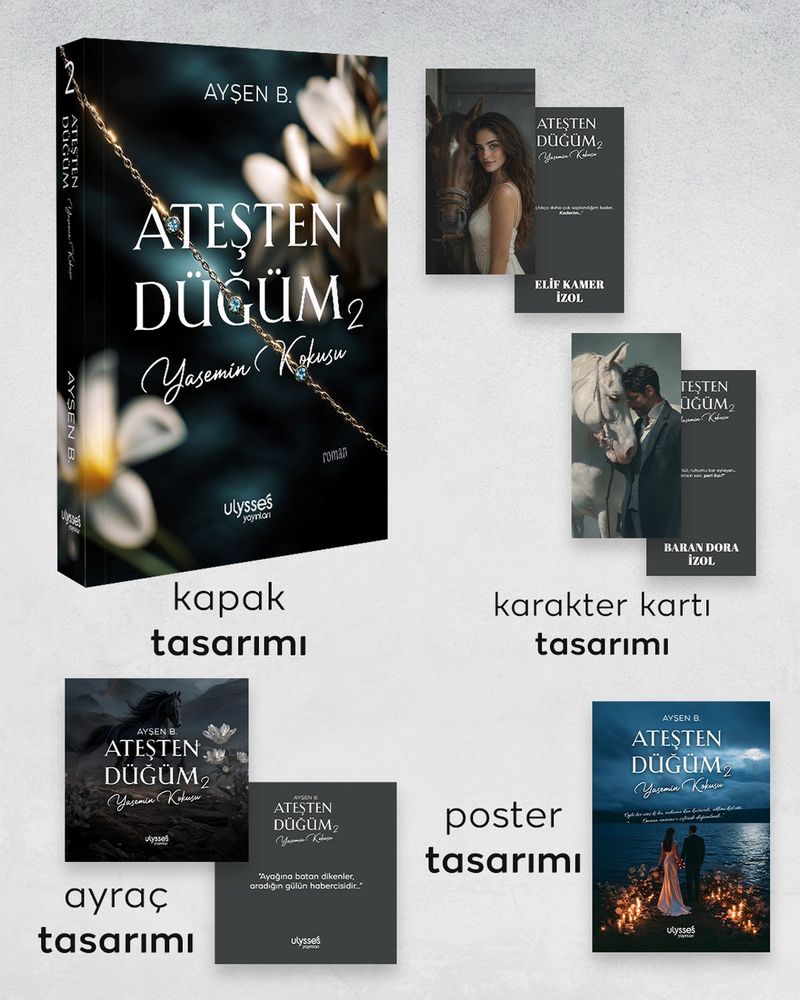 Ateşten Düğüm 2: Yasemin Kokusu kitap kapağı