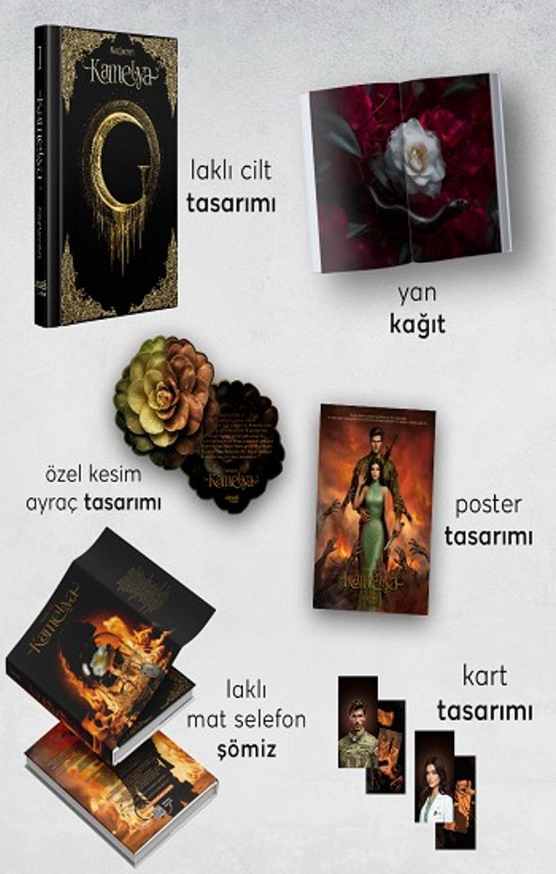 Kamelya (Ciltli Set) kitap kapağı